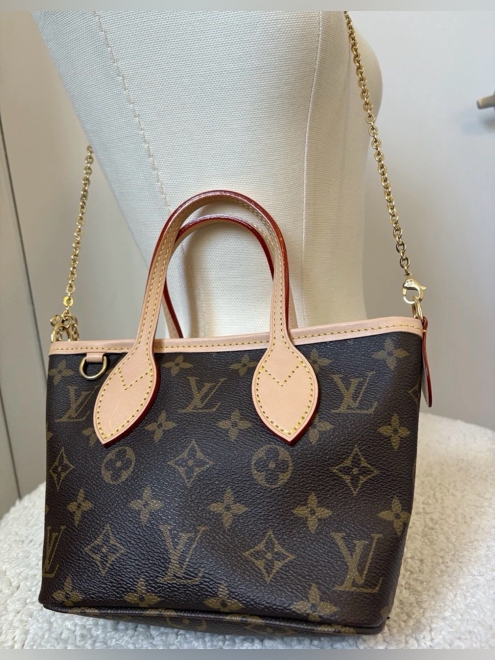 100% Authentic Brand New Louis Vuitton Neverfull BB Monogram Tote Bag - Picture 12 of 12